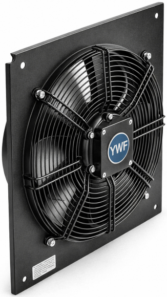 Вентилятор осевой YWF 4E 550-ZF на монтажной панели Вентилятор осевой YWF 4E 550-ZF на монтажной панели